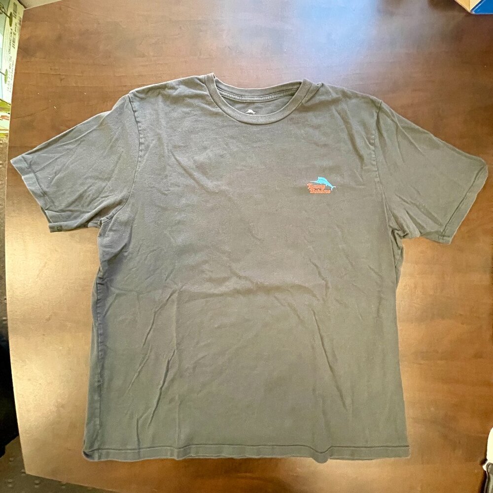 Tommy Bahama "Bringing the Bands Back Together" Mens Tshirt Size XXL Black - Picture 1 of 5